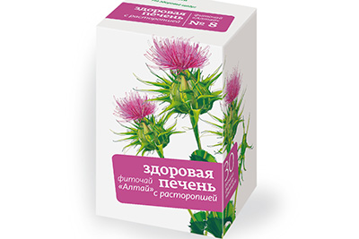 чай для печени
