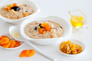 овсянка с сухофруктами