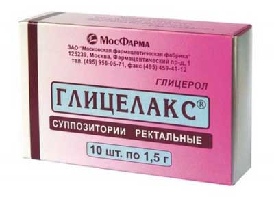 свечи Глицелакс