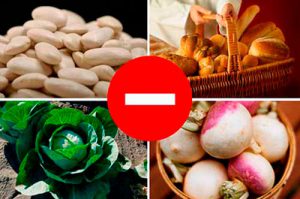 запрещенные продукты питания