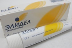 Элидел- мазь от аллергии на ногах