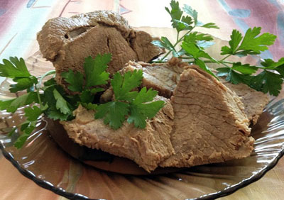 Отварное мясо