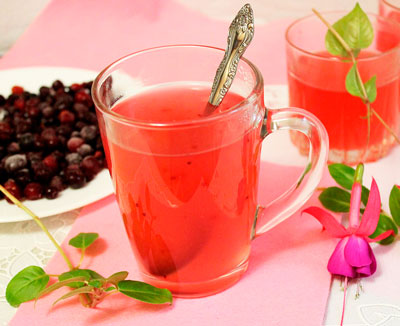 Клюквенный кисель для детей