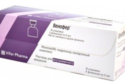 Венофер при железодефицитной анемии